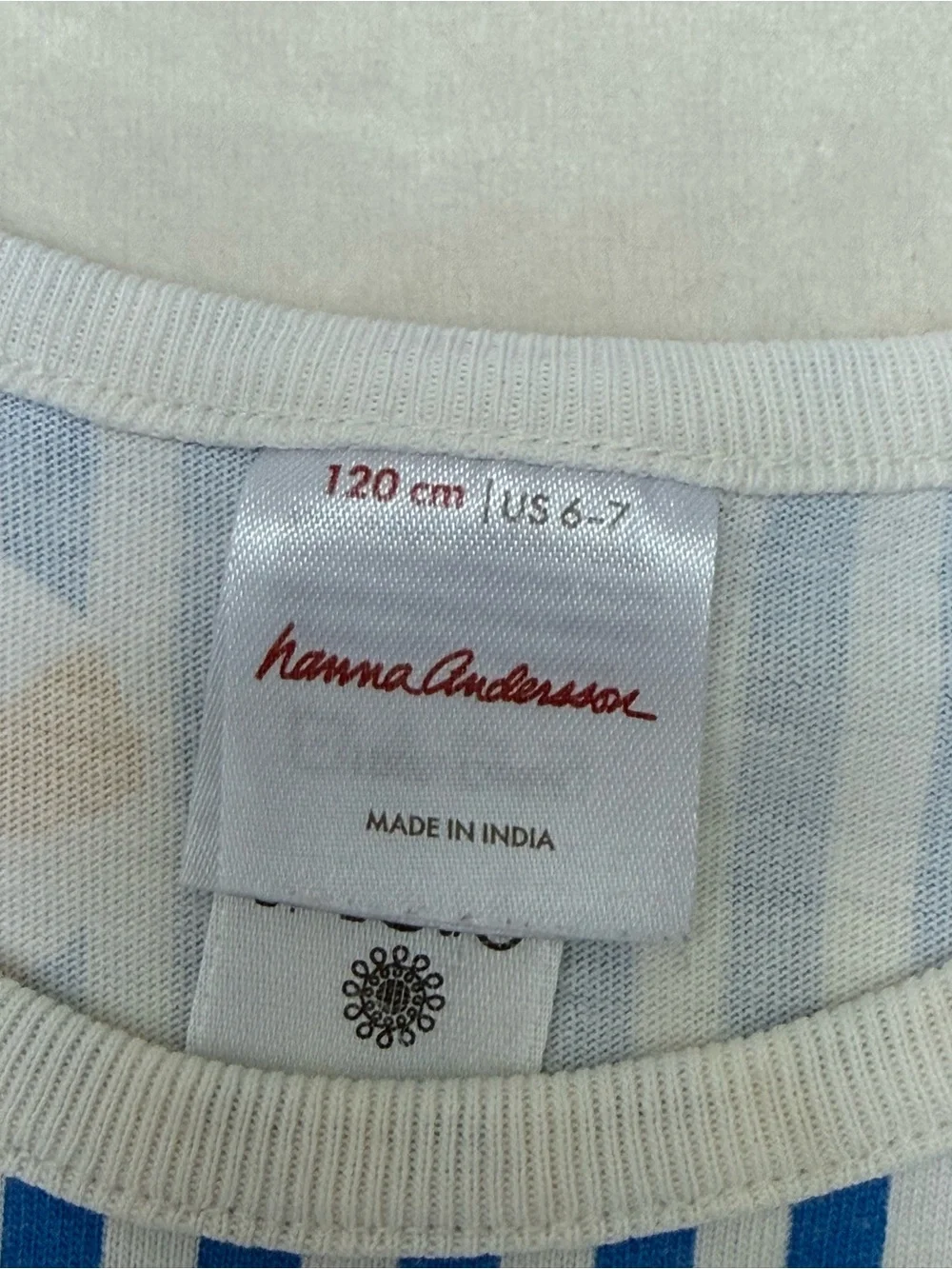 Hanna Andersson sleeveless print pocket dress - beach balls print, size 6-7